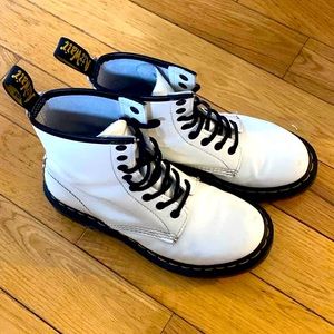 White Dr. Martens
